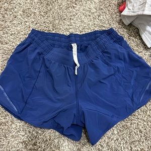 Blue Lululemon Shorts 4” Size 12